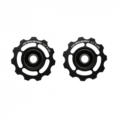 Kółka Przerzutki CeramicSpeed Alu Shimano 9-10s Czarne