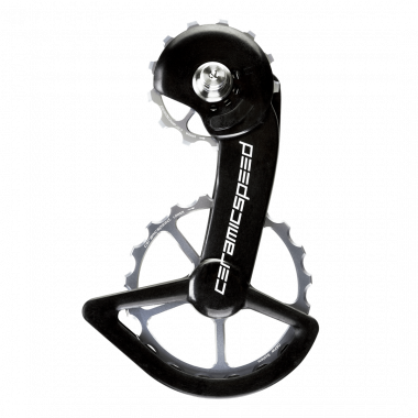 Wózek Przerzutki CeramicSpeed OSPW Shimano 9100 Coated SILVER LIMITED EDITION