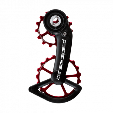 Wózek Przerzutki CeramicSpeed OSPW SRAM Red/Force AXS Czerwony