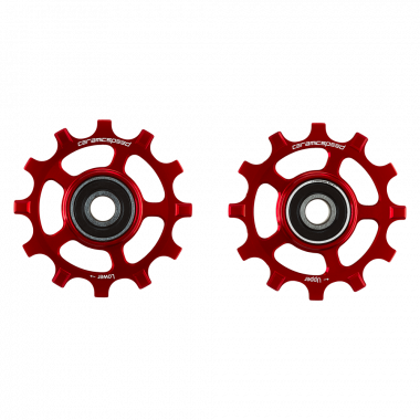 Kółka Przerzutki CeramicSpeed Shimano 11s 12z NW 9100/8000/XT/XTR Czerwone