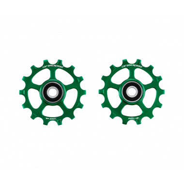 Kółka Przerzutki CeramicSpeed Shimano 12s XT/XTR MTB GREEN LIMITED Coated