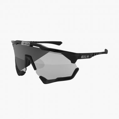 Okulary SCICON AEROSHADE XL Black Gloss/Black - SCNPP Photocromic Silver
