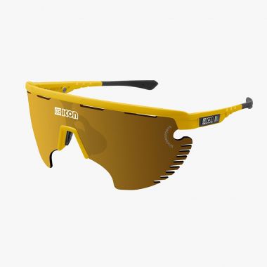 Okulary SCICON AEROWING LAMON Yellow Gloss - SCNPP Multimirror Bronze