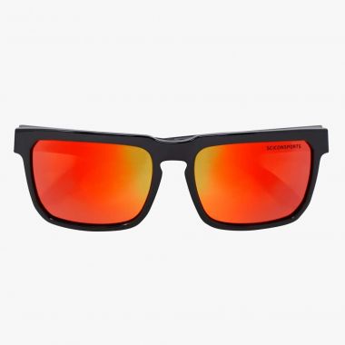 Okulary SCICON GALIO Black Gloss - Red Multimirror Lens