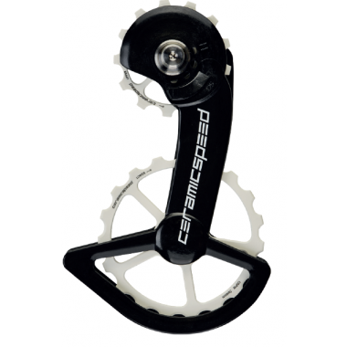 Wózek Przerzutki CeramicSpeed OSPW Shimano 9250/8150 Series Cerakote White Coated
