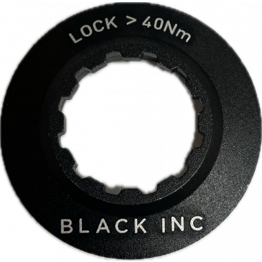 Nakrętka tarcz hamulcowych FACTOR - M-SH44 OEM W/BLACK INC LOGO, Rotor lockring