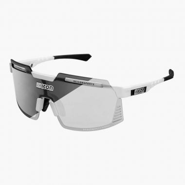 Okulary SCICON AEROWATT FOZA White Gloss - SCNPP Photocromic Silver
