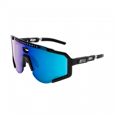 Okulary SCICON AEROSCOPE Black Gloss - SCNPP Multimirror Blue