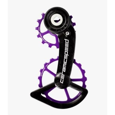 Wózek Przerzutki CeramicSpeed OSPW SRAM Red/Force AXS Series Cerakote Purple Coated
