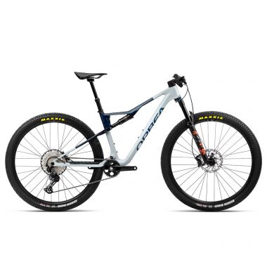 Orbea rower MTB OIZ M30 S Halo Silver-Blue Carbon