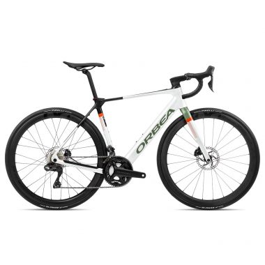 Orbea rower elektryczny GAIN M20i M White Chic - Metallic Green Artichoke