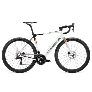 Orbea rower elektryczny GAIN M10i S White Chic - Metallic Green Artichoke