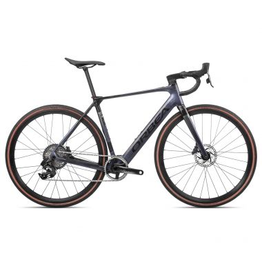 Orbea rower elektryczny GAIN M21e 1X S Tanzanite Carbon View - Carbon Raw