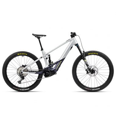 Orbea rower elektryczny WILD FS M10 S Halo Silver-Tanzanite Carbon View