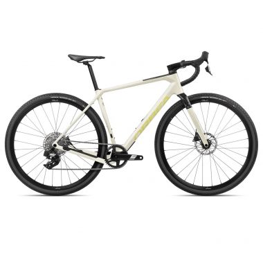 Orbea rower gravelowy  TERRA M41eTEAM 1X XXL Ivory Ivory Whitete-Spicy Lime