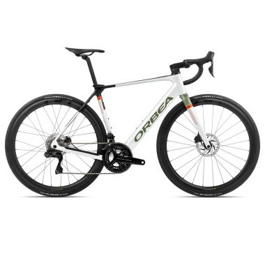 Orbea rower elektryczny  GAIN MXXLi S Ivory Whitete - Green Artichoke