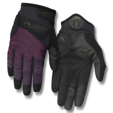 Rękawiczki damskie GIRO XENA długi palec dusty purple black roz. S (obwód dłoni 155-169 mm / dł. dłoni 160-169 mm) (DWZ)