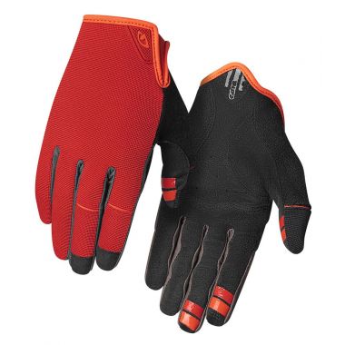 Rękawiczki męskie GIRO DND długi palec red orange roz. XL (obwód dłoni 248-267 mm / dł. dłoni 200-210 mm) (NEW)