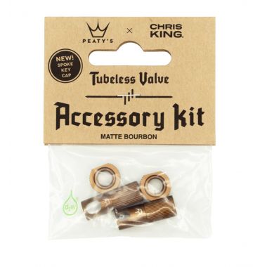 PEATY'S X CHRIS KING WENTYLE (MK2) BOURBON TUBELESS ACCESSORY KIT (PTV2-ACCS-BRB-12) Uni