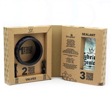 PEATY'S ZESTAW DO KONWERSJI TUBELESS 30 MM (MTB) (PTCK30-42-M-4) Uni