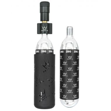 PEATY'S HOLESHOT POMPKA I NABOJE CO2 - MTB (25G) - BLACK (PPR-HTI-MTB-BLK-12) Uni