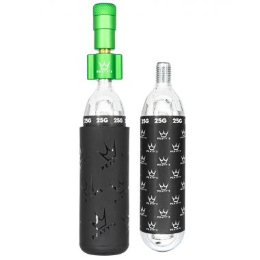 PEATY'S HOLESHOT POMPKA I NABOJE CO2 - MTB (25G) - EMERALD (PPR-HTI-MTB-EMR-12) Uni
