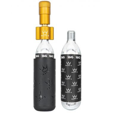 PEATY'S HOLESHOT POMPKA I NABOJE CO2 - ROAD & GRAVEL (16G) - BOURBON (PPR-HTI-RAG-BRB-12) Uni