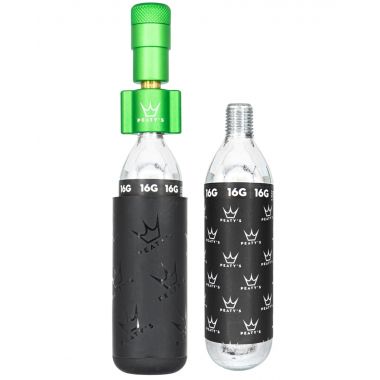 PEATY'S HOLESHOT POMPKA I NABOJE CO2 - ROAD & GRAVEL (16G) - EMERALD (PPR-HTI-RAG-EMR-12) Uni