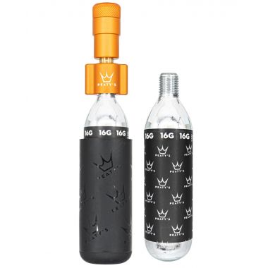 PEATY'S HOLESHOT POMPKA I NABOJE CO2 - ROAD & GRAVEL (16G) - MANGO (PPR-HTI-RAG-MNG-12) Uni