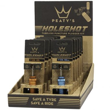 PEATY'S HOLESHOT ZESTAW NAPRAWCZY TUBELESS - 12 COLOURS MIXED (PPR-TPP-MIX-48) Uni