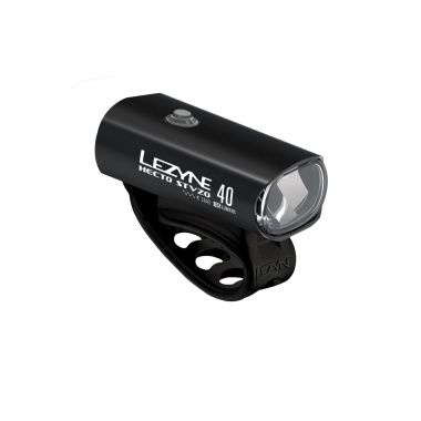 LEZYNE LAMPKA PRZEDNIA HECTO DRIVE STVZO 40 BLACK GLOSS (1-LED-9-STVZO-V304) Uni