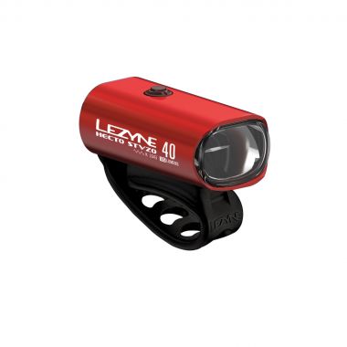 LEZYNE LAMPKA PRZEDNIA HECTO DRIVE STVZO 40 RED GLOSS (1-LED-9-STVZO-V311) Uni