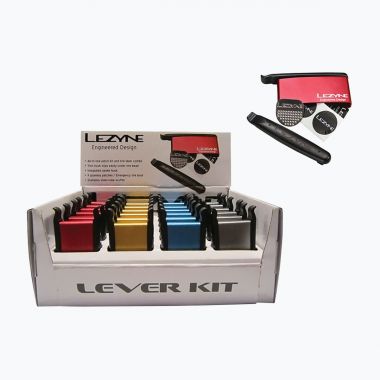 LEZYNE ZESTAW NAPRAWCZY DO OPON BOX SET MIX (1-PK-LEVER-BOX24-V1) Uni