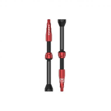 LEZYNE WENTYL CNC TLR - 60MM RED (1-PK-TLRVL60-V111) Uni