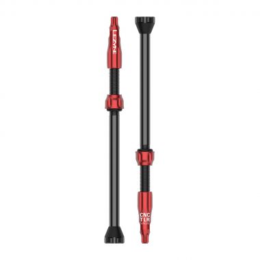 LEZYNE WENTYL CNC TLR - 80MM RED (1-PK-TLRVL80-V111) Uni