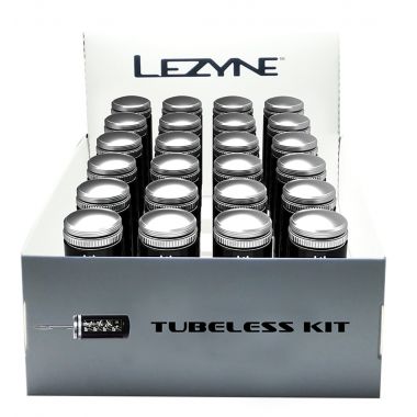 LEZYNE ZESTAW NAPRAWCZY TUBELESS BOX SET BLACK (1-PK-TBLS-V1BOX) Uni