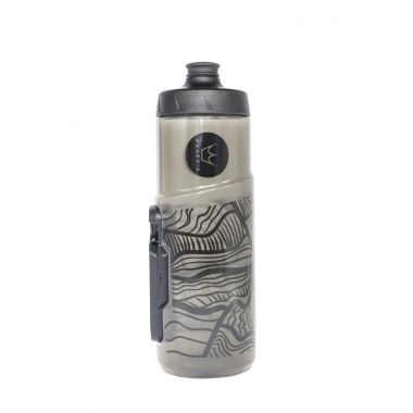 PEATY'S X FIDLOCK BIDON LOCKIN BOTTLE TOPO SMOKED 600 ML (PBTL-TPO-SMK-600-12) Uni
