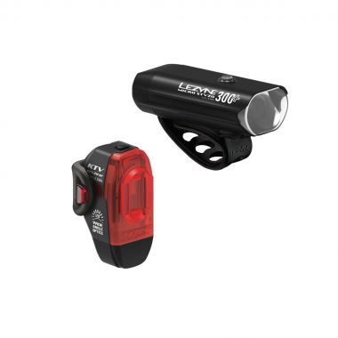 LEZYNE ZESTAW LAMPEK MICRO StVZO 250+ /  KTV DRIVE StVZO PAIR SATIN BLACK / BLACK (1-LED-2P-STVZO-V137) Uni