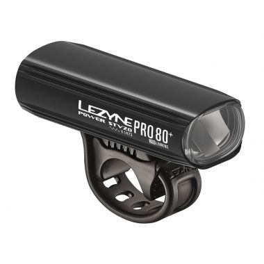 Lampka przednia LEZYNE POWER STVZO PRO 80 80 luxów, usb czarna (DWZ)