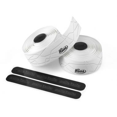 Owijka na kierownicę SELLE ITALIA SMOOTAPE Gran Fondo, 2,5mm, Pianka EVA-Żel, Biała (WYPRZEDAŻ -50%)