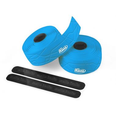 Owijka na kierownicę SELLE ITALIA SMOOTAPE Gran Fondo, 2,5mm, Pianka EVA-Żel, Niebieska (WYPRZEDAŻ -50%)