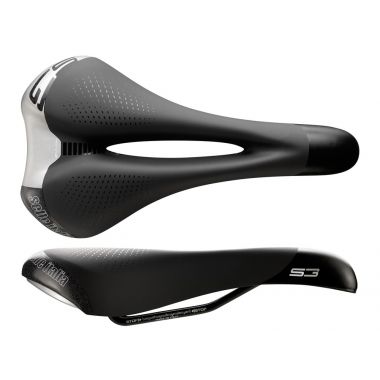 Siodło SELLE ITALIA SPORTOURING S 3 FLOW S (id match S2), Fec Alloy Rail, Soft-Tek, Light Gel, 365g 