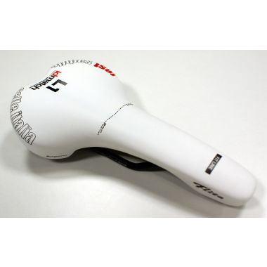 Siodło SELLE ITALIA FLITE L (id match - L1) manganese tube 7, białe, testowe zestaw SIT-0000000000134 (WYPRZEDAŻ 45%)