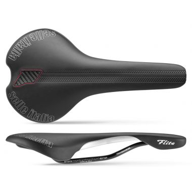 Siodło SELLE ITALIA FLITE TM L (id match - L1) manganese tube 7, duro-tek, czarne (DWZ)