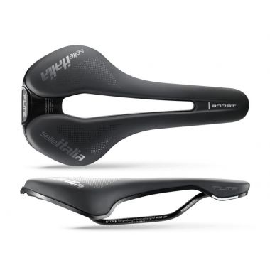 Siodło SELLE ITALIA FLITE BOOST TM SUPERFLOW S (id match S3), Manganese Rail, Soft-Tek, 230g 