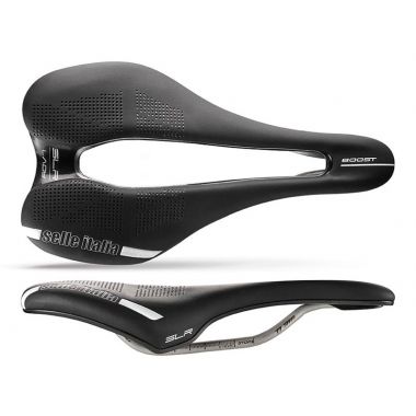 Siodło SELLE ITALIA SLR BOOST LADY TI316, Superflow S (id match S3), TI 316 Rail, Fibra-Tek, Light Gel, 202g 