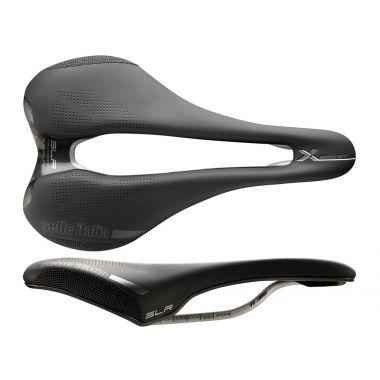 Siodło SELLE ITALIA SLR BOOST X-CROSS TI316 SUPERFLOW S (id match S3), TI 316 Rail, Fibra-Tek, 195g