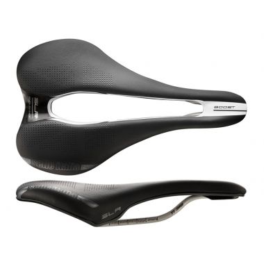 Siodło SELLE ITALIA SLR BOOST ENDURANCE TI316, Superflow S (id match S3), TI 316 Rail, Fibra-Tek, Light Gel, 202g 