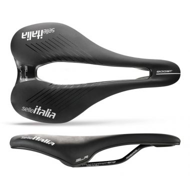 Siodło SELLE ITALIA SLR BOOST LADY TM, Superflow L (id match L3), Manganese Rail, Light Gel, 207g 