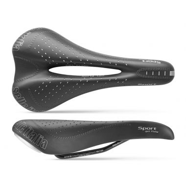 Siodło SELLE ITALIA SPORT GEL FLOW S (id match S2), Fec Alloy Rail, Duro-Tek, Light Gel, 330g 